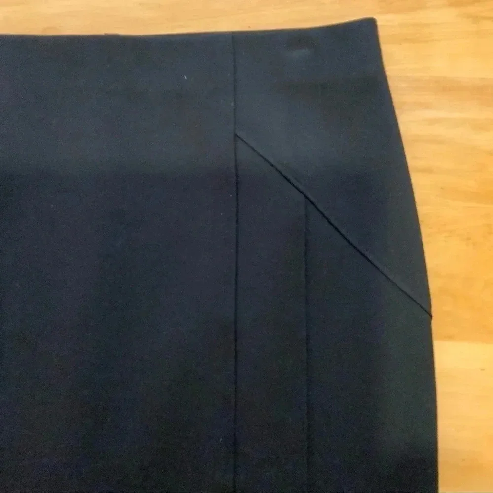 RENUAR Black Stretch Tailored Pencil Skirt Size 6 - Picture 6 of 11